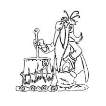 Asterix and Obelix (Cartoons and Animated Shows) coloring page #24385 to print and color