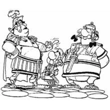 Asterix and Obelix (Cartoons and Animated Shows) coloring page #24400 to print and color