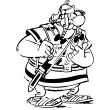 Asterix and Obelix (Cartoons and Animated Shows) coloring page #24415 to print and color