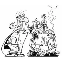 Asterix and Obelix (Cartoons and Animated Shows) coloring page #24430 to print and color