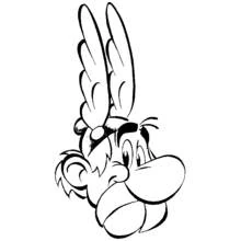 Asterix and Obelix (Cartoons and Animated Shows) coloring page #24431 to print and color
