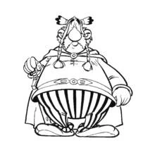 Asterix and Obelix (Cartoons and Animated Shows) coloring page #24446 to print and color