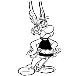 Asterix and Obelix (Cartoons and Animated Shows) coloring page #24451 to print and color