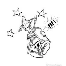 Asterix and Obelix (Cartoons and Animated Shows) coloring page #24458 to print and color
