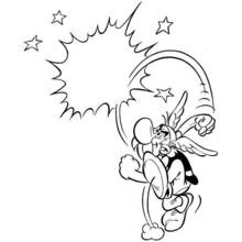 Asterix and Obelix (Cartoons and Animated Shows) coloring page #24505 to print and color