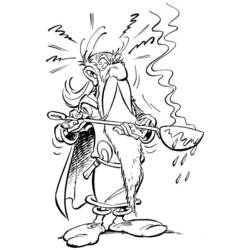 Asterix and Obelix (Cartoons and Animated Shows) coloring page #24541 to print and color