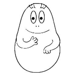 Barbapapa (Cartoons and Animated Shows) coloring page #36434 to print and color