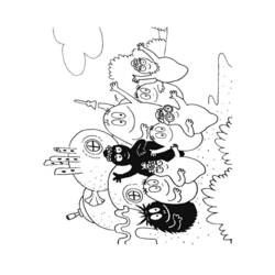 Barbapapa (Cartoons and Animated Shows) coloring page #36475 to print and color