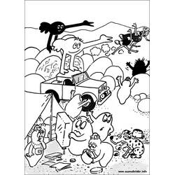 Barbapapa (Cartoons and Animated Shows) coloring page #36515 to print and color