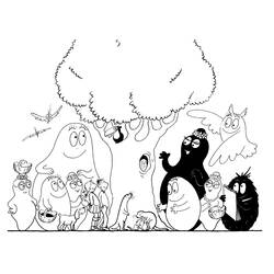 Coloring pages: Barbapapa - Free Printable Coloring Pages