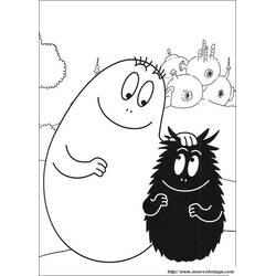 Barbapapa (Cartoons and Animated Shows) coloring page #36529 to print and color