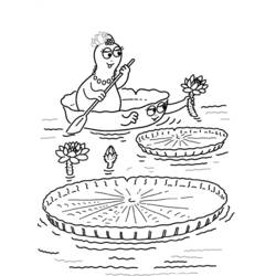 Barbapapa (Cartoons and Animated Shows) coloring page #36543 to print and color