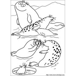 Barbapapa (Cartoons and Animated Shows) coloring page #36549 to print and color