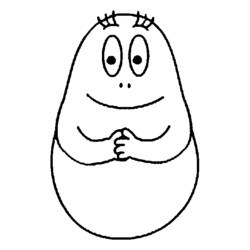 Barbapapa (Cartoons and Animated Shows) coloring page #36553 to print and color