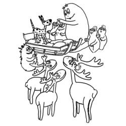 Barbapapa (Cartoons and Animated Shows) coloring page #36569 to print and color