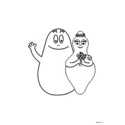 Barbapapa (Cartoons and Animated Shows) coloring page #36582 to print and color
