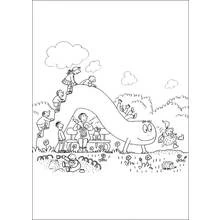 Barbapapa (Cartoons and Animated Shows) coloring page #36625 to print and color