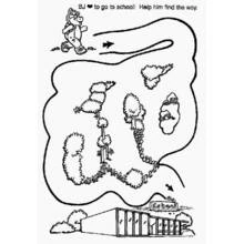 Coloring page: Barney and friends (Cartoons and Animated Shows) #40920 - Free Printable Coloring Pages