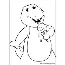 Coloring page: Barney and friends (Cartoons and Animated Shows) #41041 - Free Printable Coloring Pages