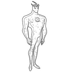 Ben 10 (Cartoons and Animated Shows) coloring page #184715 to print and color