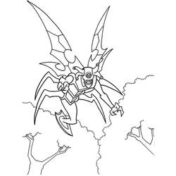 Ben 10 (Cartoons and Animated Shows) coloring page #184728 to print and color