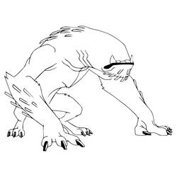 Ben 10 (Cartoons and Animated Shows) coloring page #184737 to print and color