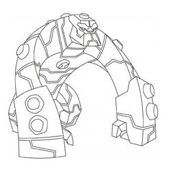 Ben 10 (Cartoons and Animated Shows) coloring page #184762 to print and color