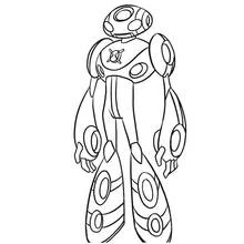 Ben 10 (Cartoons and Animated Shows) coloring page #40425 to print and color