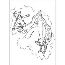 Ben 10 (Cartoons and Animated Shows) coloring page #40457 to print and color