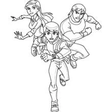 Ben 10 (Cartoons and Animated Shows) coloring page #40483 to print and color