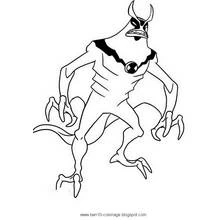 Ben 10 (Cartoons and Animated Shows) coloring page #40497 to print and color