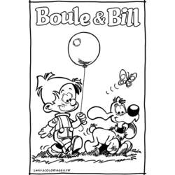 Coloring pages: Billy and Buddy - Free Printable Coloring Pages