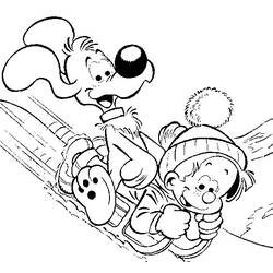 Billy and Buddy (Cartoons and Animated Shows) coloring page #25376 to print and color