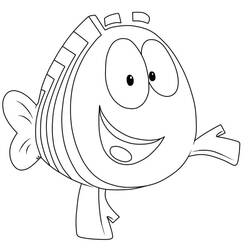 Coloring pages: Bubble Guppies - Free Printable Coloring Pages