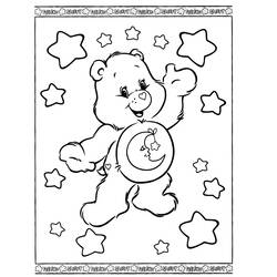 Coloring pages: Care Bears - Free Printable Coloring Pages