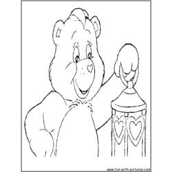 Care Bears (Cartoons and Animated Shows) coloring page #37446 to print and color