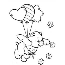 Care Bears (Cartoons and Animated Shows) coloring page #37529 to print and color