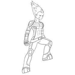Coloring pages: Code Lyoko - Free Printable Coloring Pages