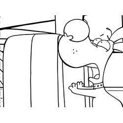 Coloring pages: Corneil and Bernie - Free Printable Coloring Pages