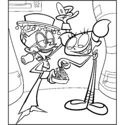 Dexter Laboratory (Cartoons and Animated Shows) coloring page #50510 to print and color
