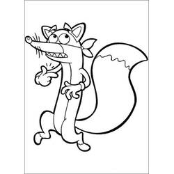 Dora the Explorer (Cartoons and Animated Shows) coloring page #189760 to print and color