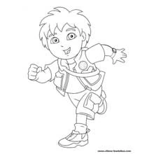 Coloring page: Dora the Explorer (Cartoons and Animated Shows) #29860 - Free Printable Coloring Pages