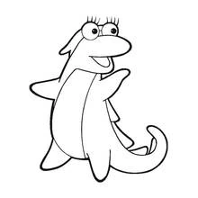 Dora the Explorer (Cartoons and Animated Shows) coloring page #29877 to print and color