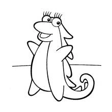 Dora the Explorer (Cartoons and Animated Shows) coloring page #30041 to print and color