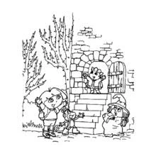 Dora the Explorer (Cartoons and Animated Shows) coloring page #30042 to print and color