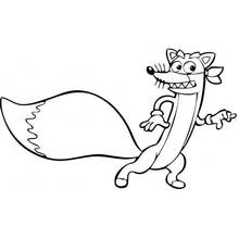 Dora the Explorer (Cartoons and Animated Shows) coloring page #30078 to print and color