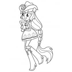 Coloring page: Equestria Girls (Cartoons and Animated Shows) #197789 - Free Printable Coloring Pages