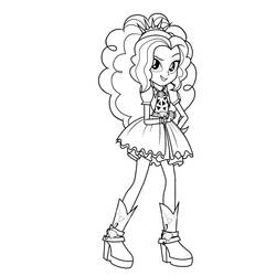 Coloring page: Equestria Girls (Cartoons and Animated Shows) #197800 - Free Printable Coloring Pages