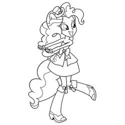 Coloring page: Equestria Girls (Cartoons and Animated Shows) #197812 - Free Printable Coloring Pages