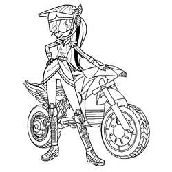 Coloring page: Equestria Girls (Cartoons and Animated Shows) #197814 - Free Printable Coloring Pages